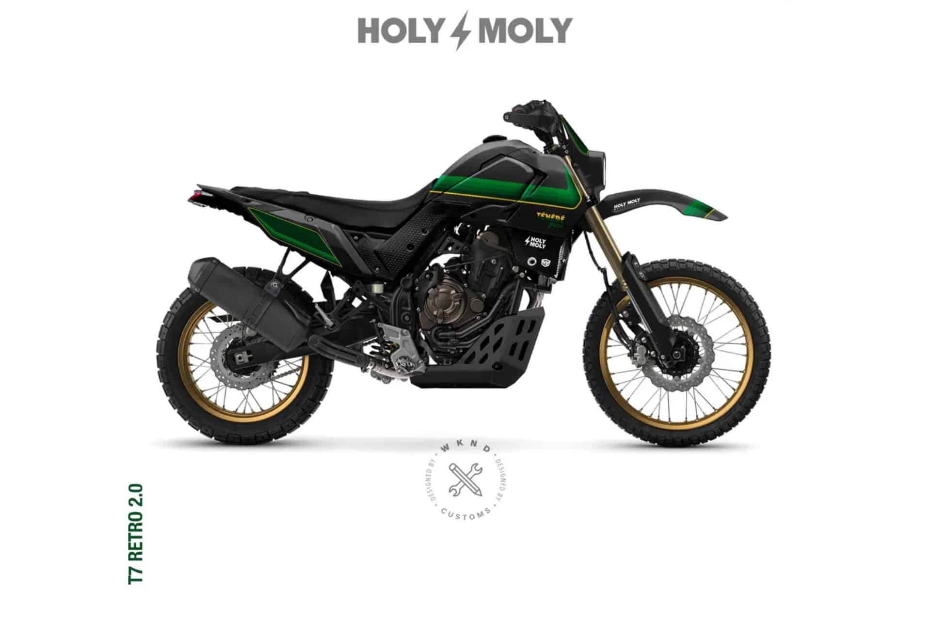 雅马哈 Tenere 700 Holy Moly 套件复古 2.0