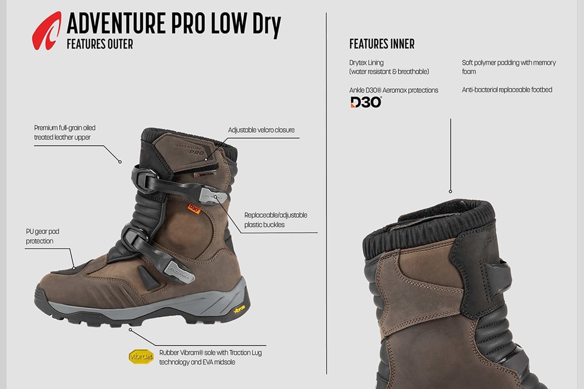 全新 Adventure PRO Dry 和 Adventure PRO LOW Dry 2026 系列:Formaboots 展示其最新演变