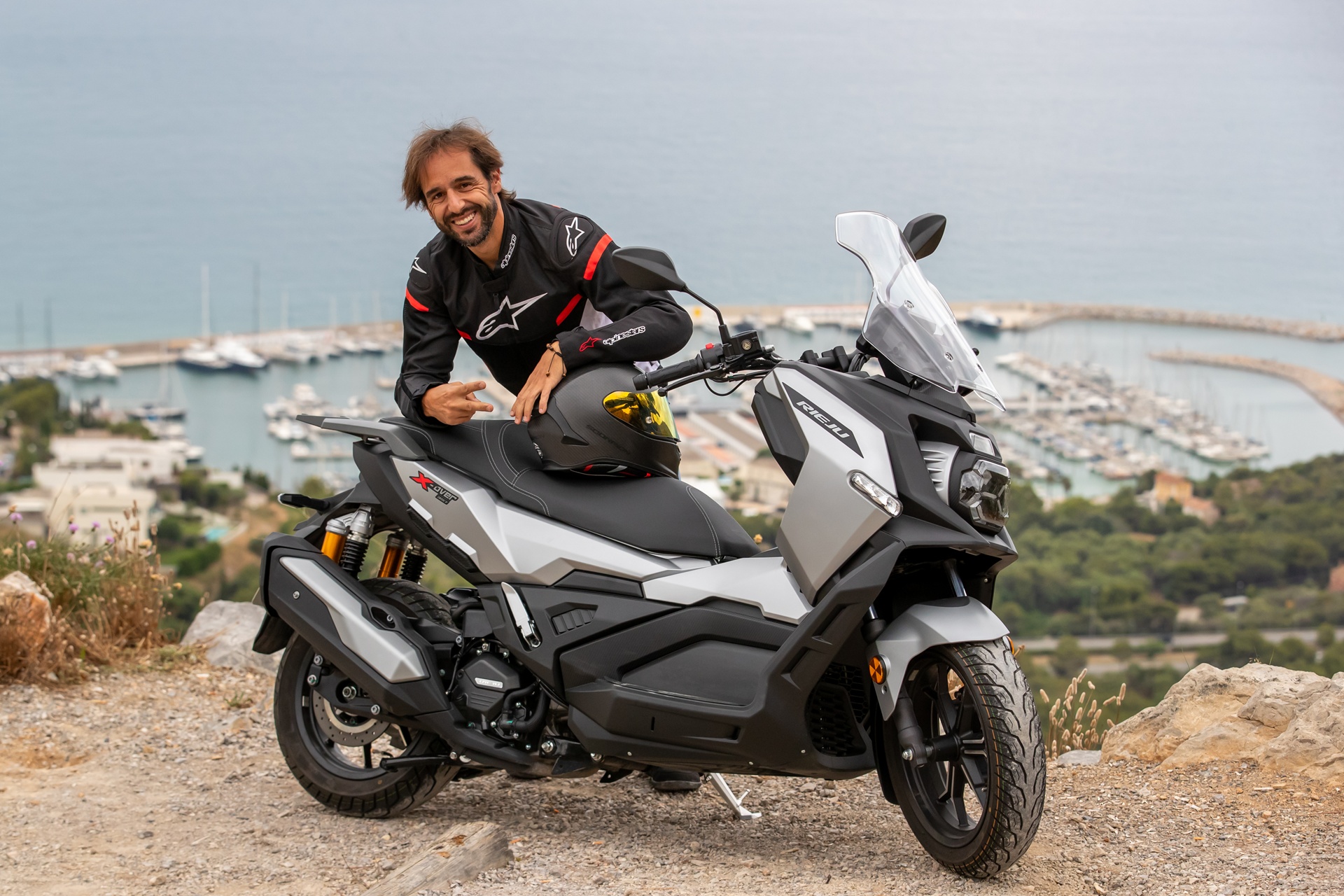 Prueba Rieju X-Over 357