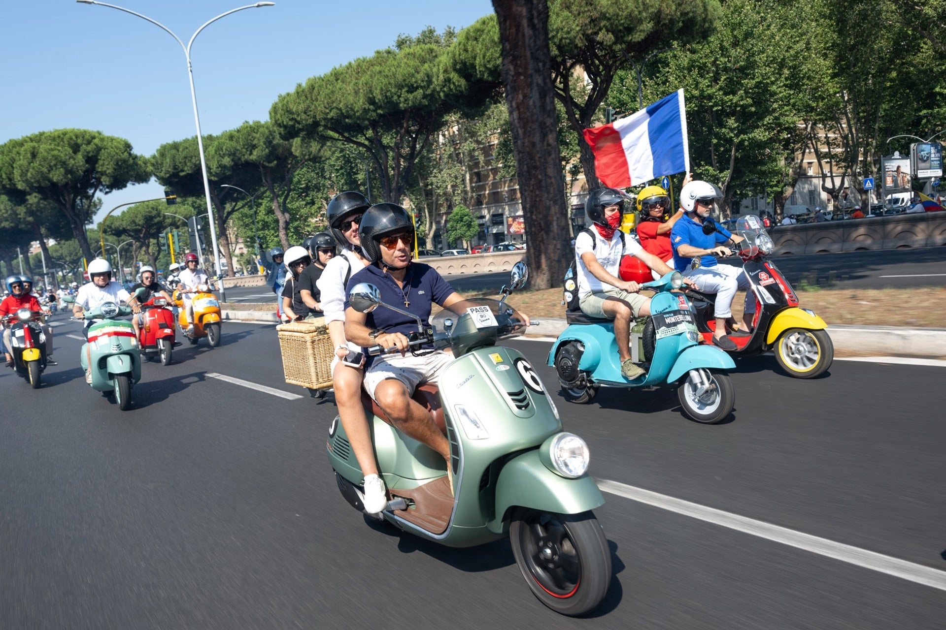 “Vespa roma 2026 - 标志性 80 周年”成为该品牌最大的历史活动