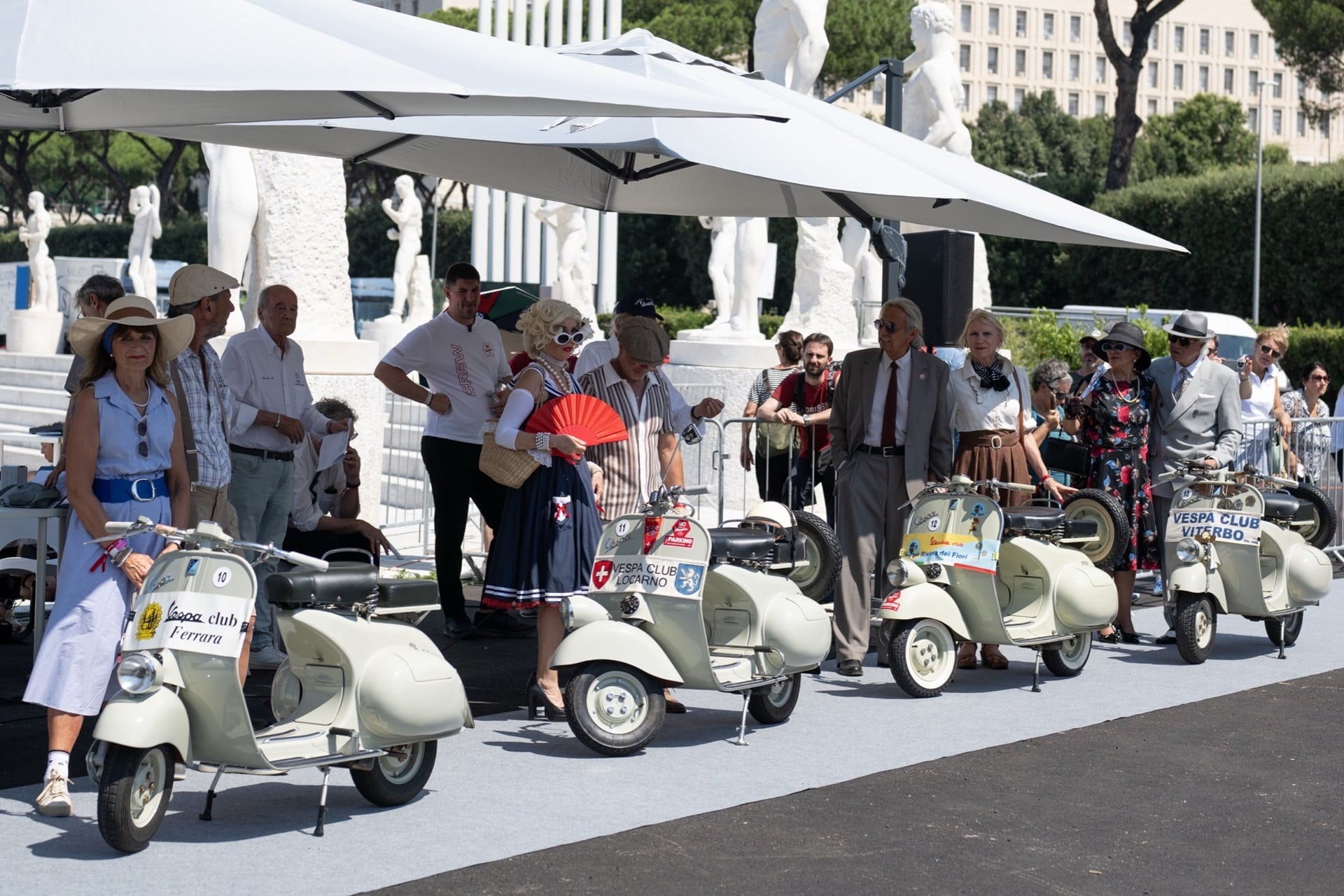 “Vespa roma 2026 - 标志性 80 周年”成为该品牌最大的历史活动