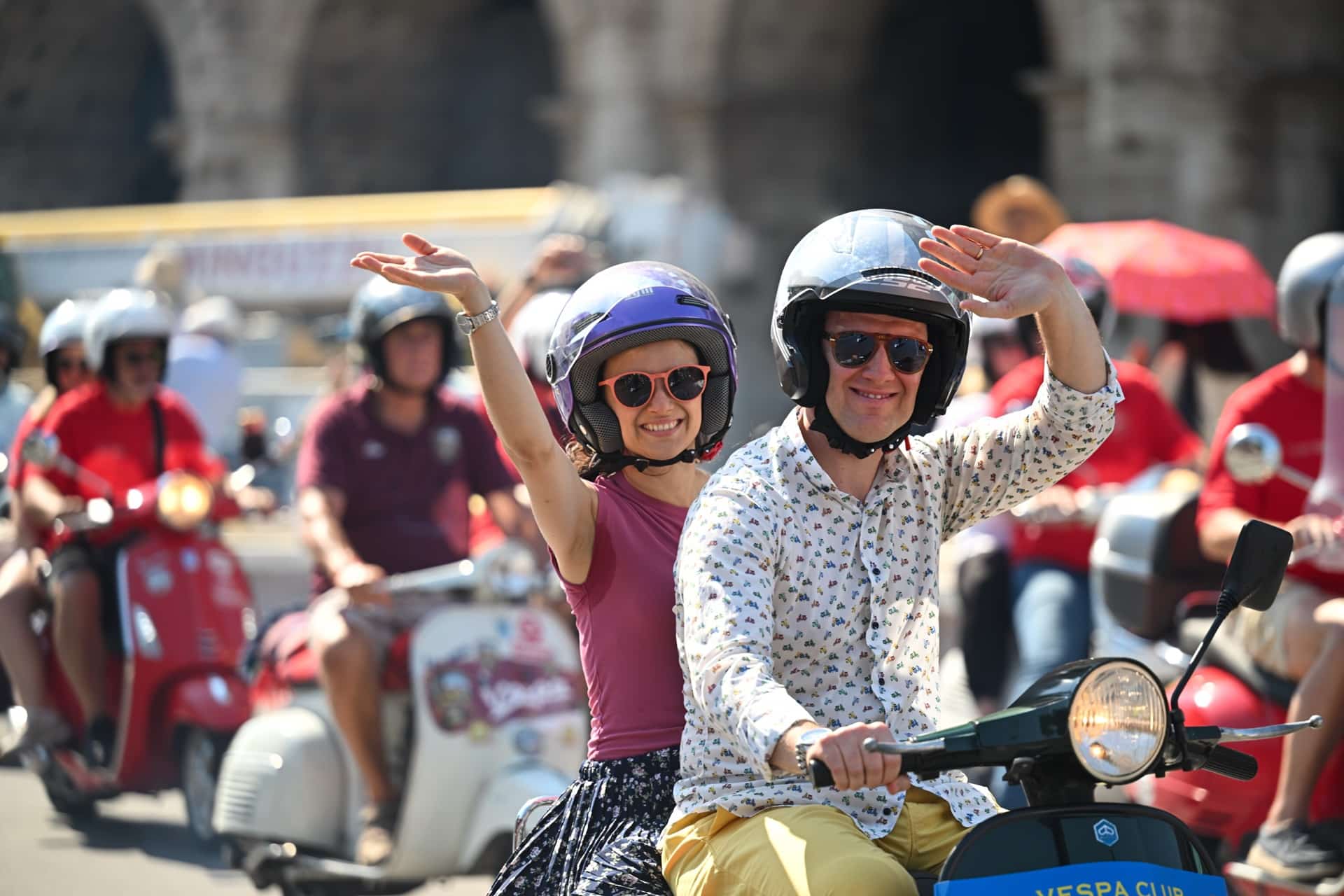 “Vespa roma 2026 - 标志性 80 周年”成为该品牌最大的历史活动