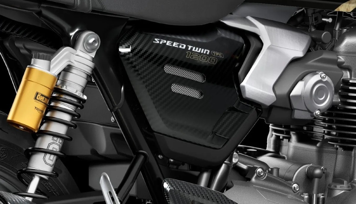 凯旋准备了另一款雄心勃勃的现代经典:碳纤维、Öhlins 和 105 HP