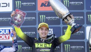 Guillén Farrés，西班牙车手，已成为 MX2 世界锦标赛的领先者