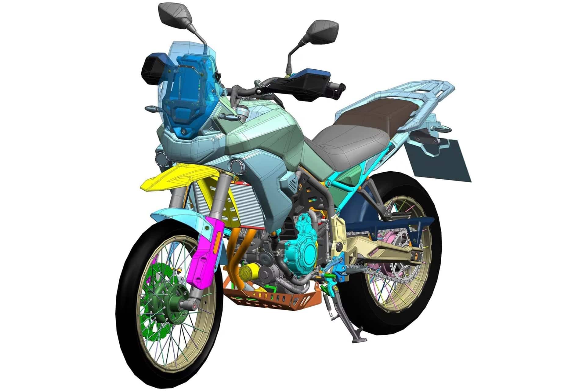 Cyclone RX625：该品牌将其当前的中排量ADV“达喀尔化”