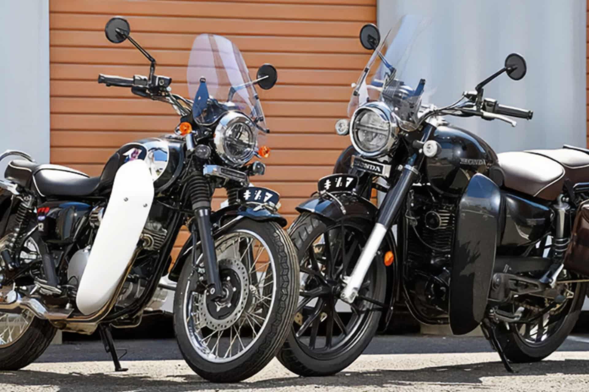 Kijima 的本田 GB350C 和川崎目黑 S1