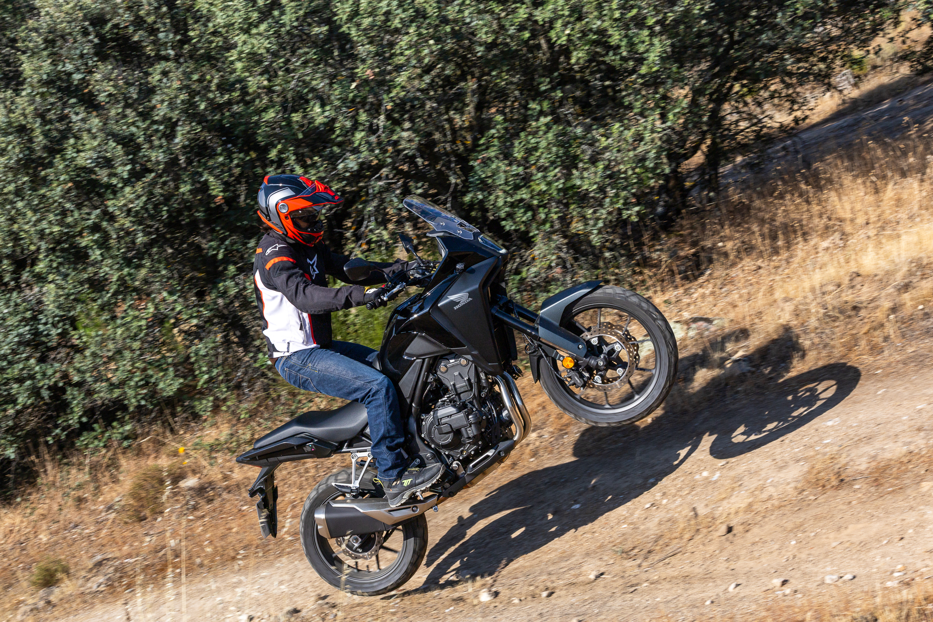 测试本田 NX500 电子离合器