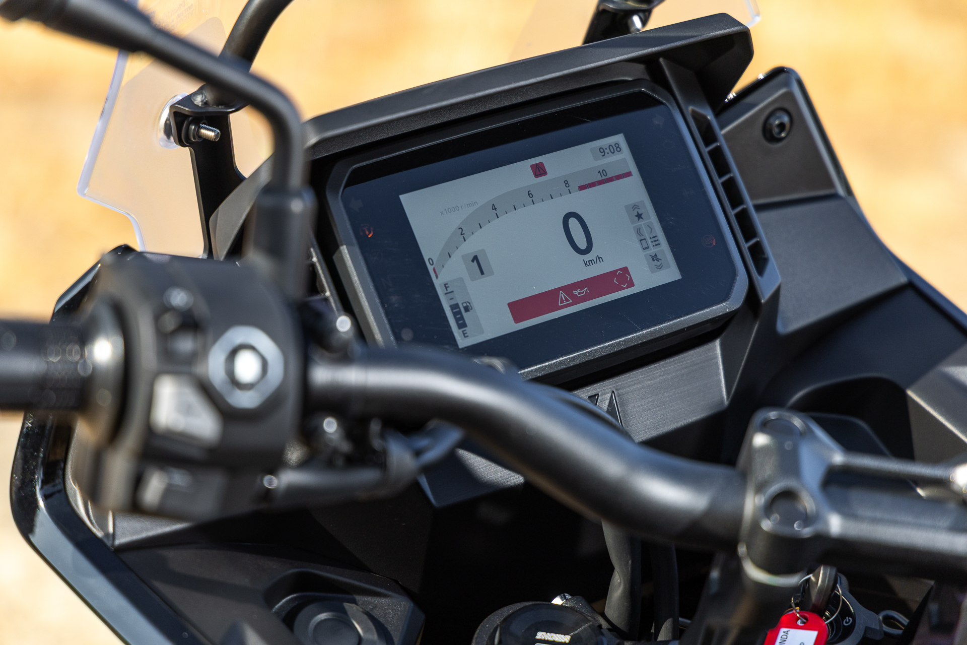 测试本田 NX500 电子离合器