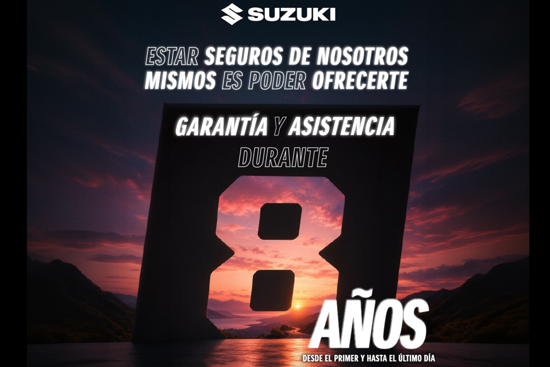 Disfruta de 8 años de garantía en tu Suzuki nueva
