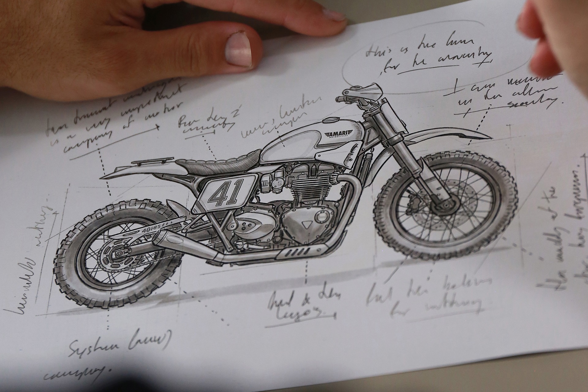 Tamarit Motorcycles 推出了 Triumph Originals 推出的激进越野车“Miura”