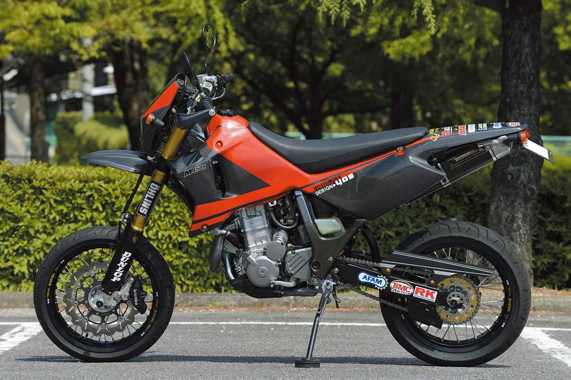 Yoshimura M450R：几十年前发明的权威 Supermotard