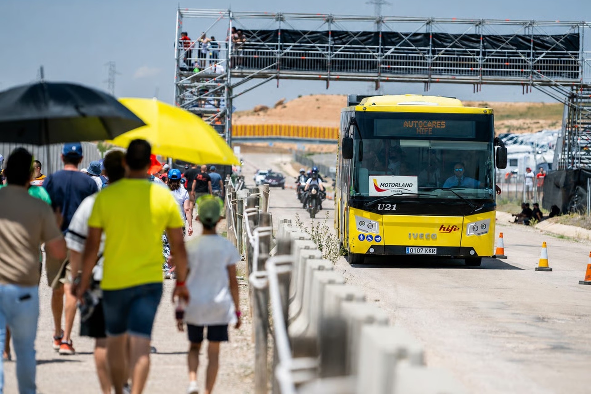 Hife 宣布为 2026 年 MotorLand Aragón GP 提供特别交通服务