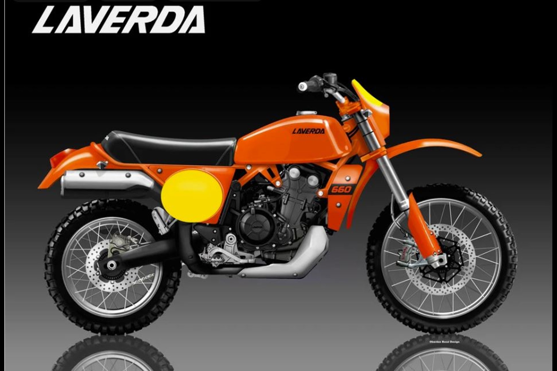 Oberdan Bezzi 设计的 Laverda LA-1 660:具有经典风格和 Aprilia 机械设计的越野车,有望实现该品牌的复兴