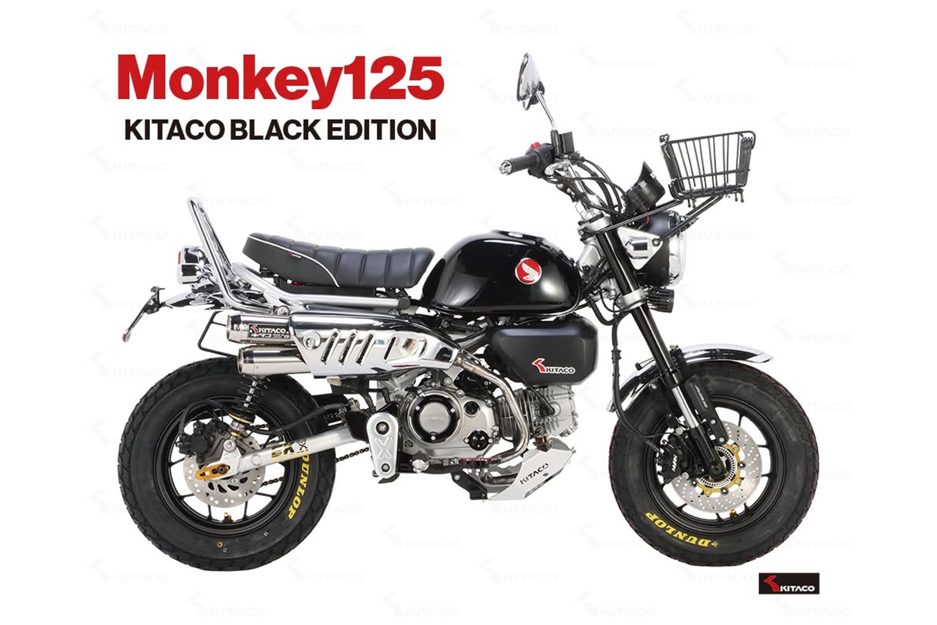Kitaco 的 Monkey 125 Black 限量版