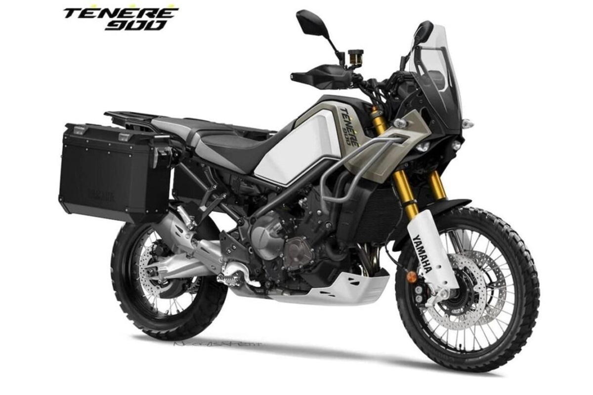 渲染 Yamaha Ténéré 900