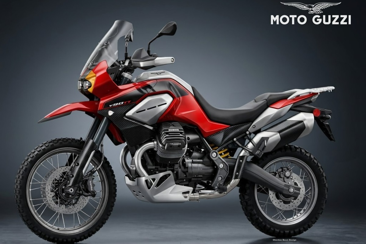 Oberdan Bezzi 推出 V90 TT，Moto Guzzi 不敢开发的真正越野替代品