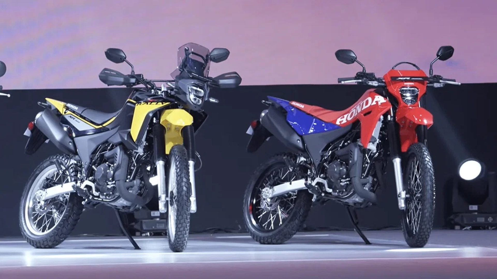XR300L和XR300 Rally：这是本田的新赛道