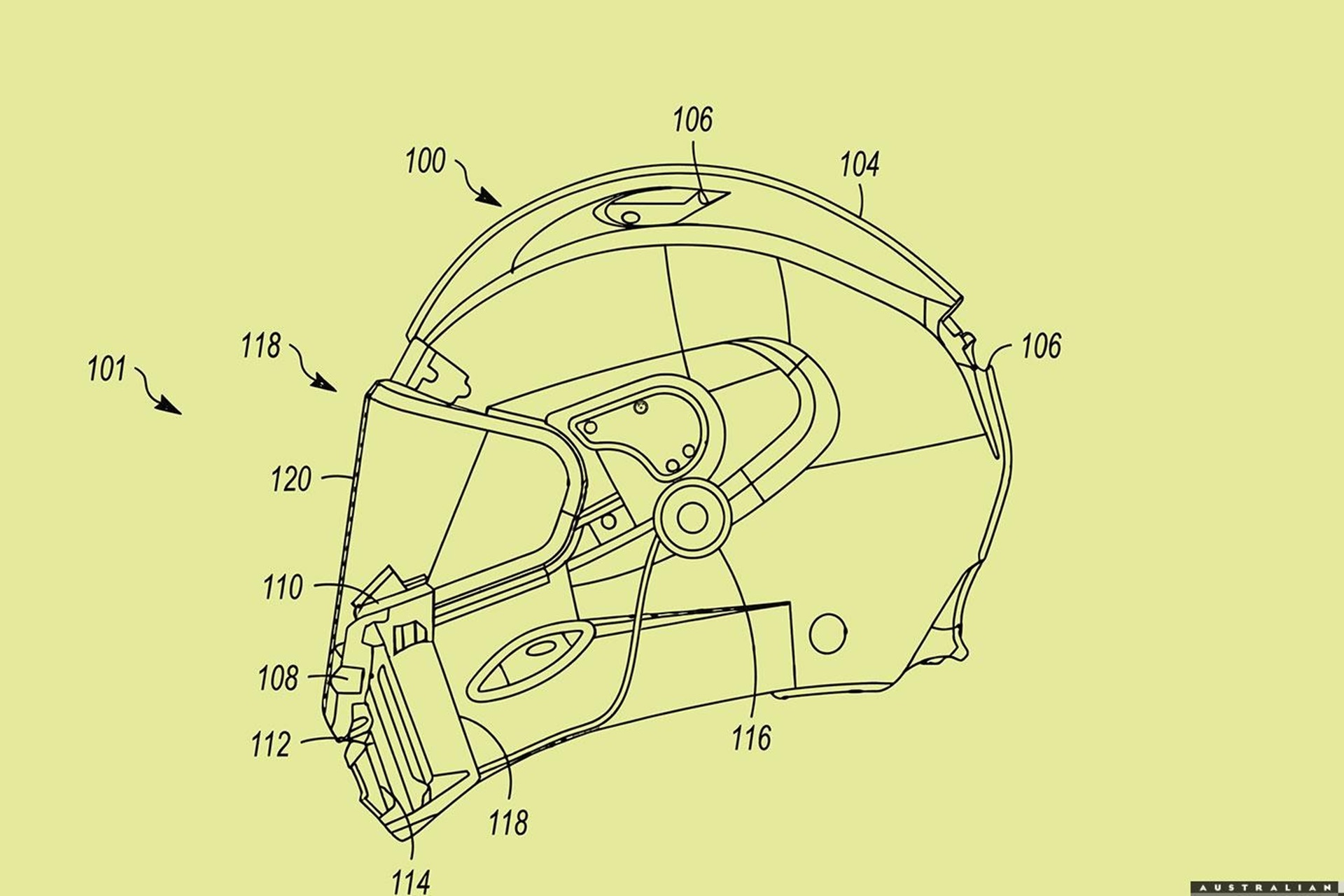 GoPro patenta su primer modelo de casco con cámara integrada y micrófonos “inteligentes”