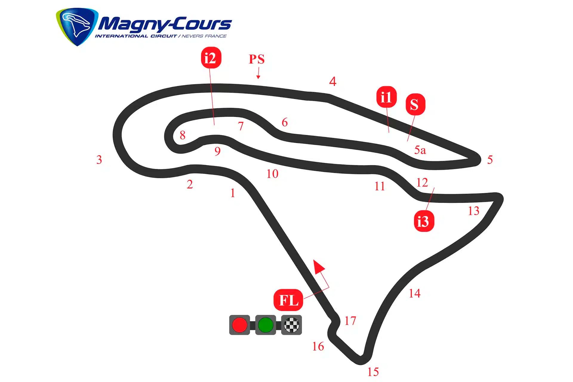 马尼库尔 (Magny-Cours) 是一条古老的学校路线