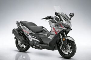 Fort 600：QJMotor首次亮相双缸大型踏板车领域