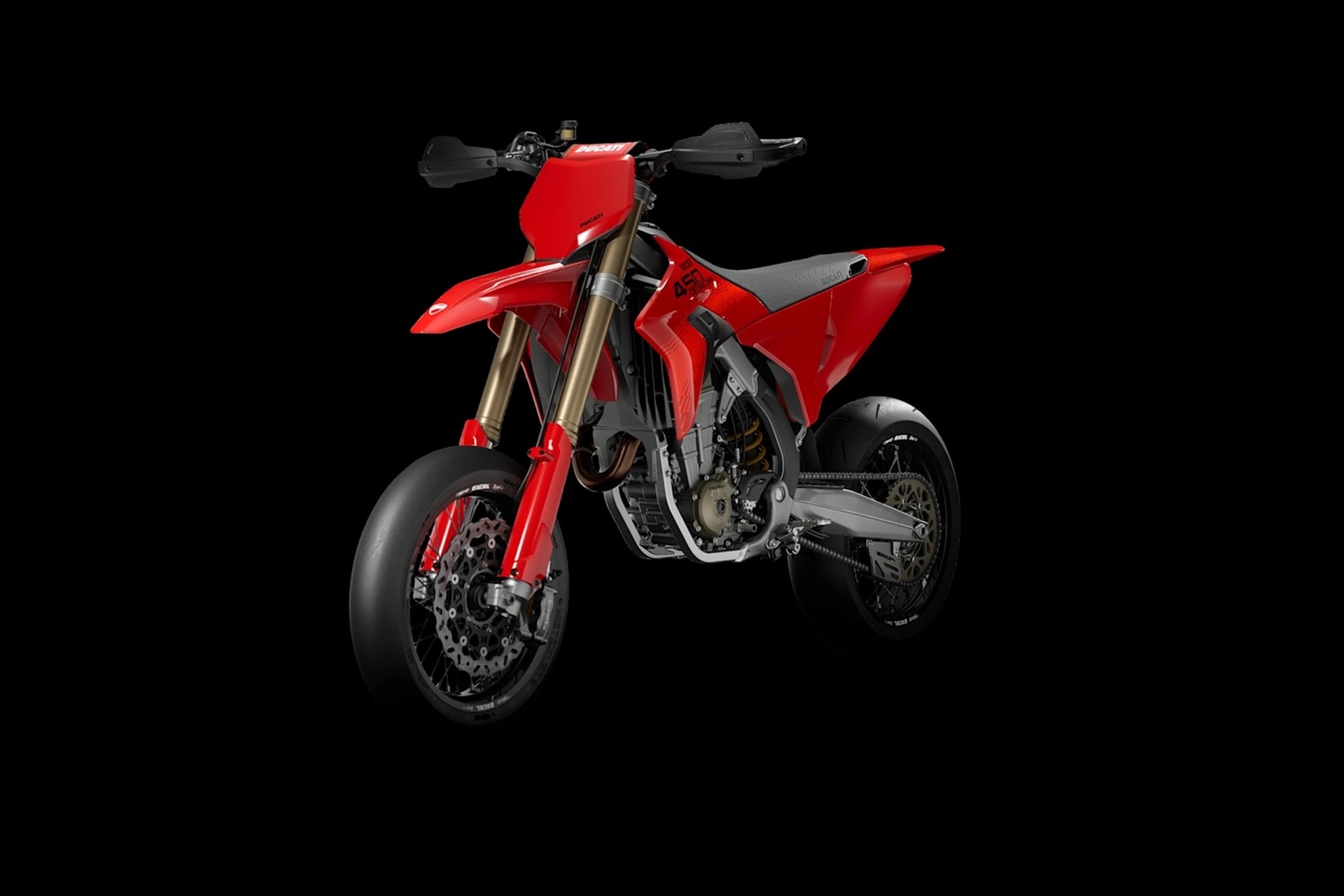 杜卡迪 Desmo450 SM:Supermotard 赛车的技术巅峰