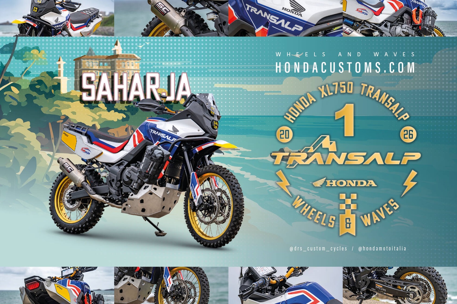 “Mugen”,CB750 Hornet 的激进葡萄牙重新诠释,在第七届 Honda Customs 中荣获冠军