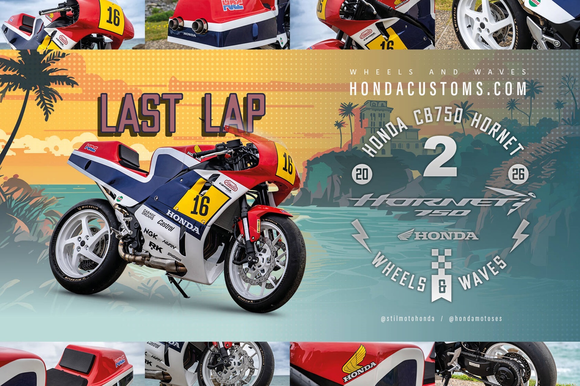 “Mugen”,CB750 Hornet 的激进葡萄牙重新诠释,在第七届 Honda Customs 中荣获冠军