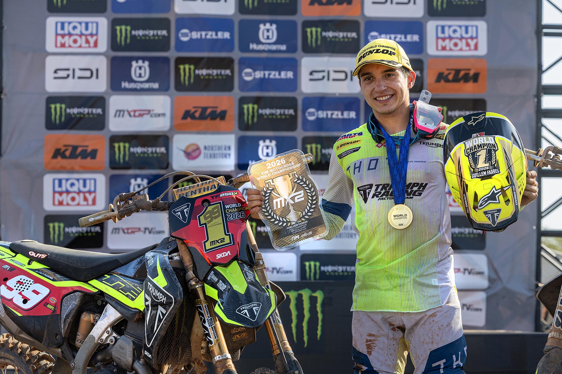 法雷斯在下赛季参加 MXGP 之前已经获得了冠军