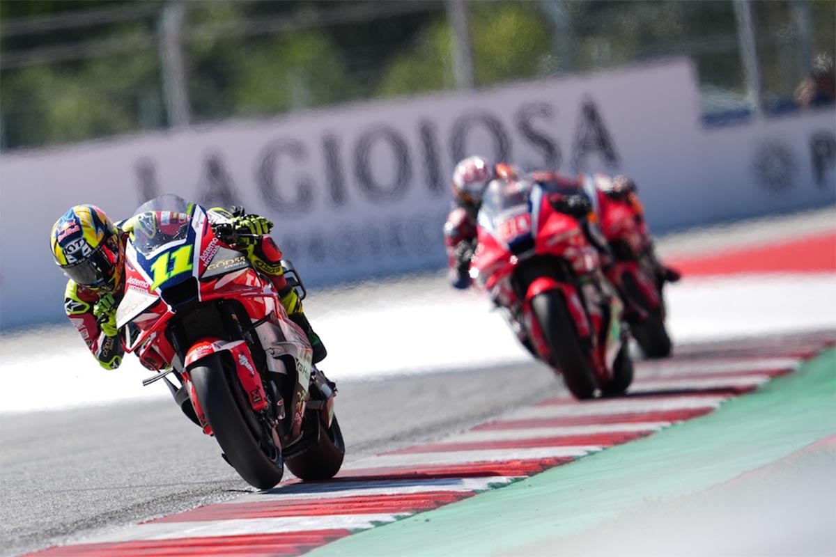 莫雷拉在 MotoGP 首秀一年里成长了很多