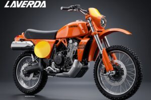 Oberdan Bezzi 设计的 Laverda LA-1 660：具有经典风格和 Aprilia 机械设计的越野车，有望实现该品牌的复兴