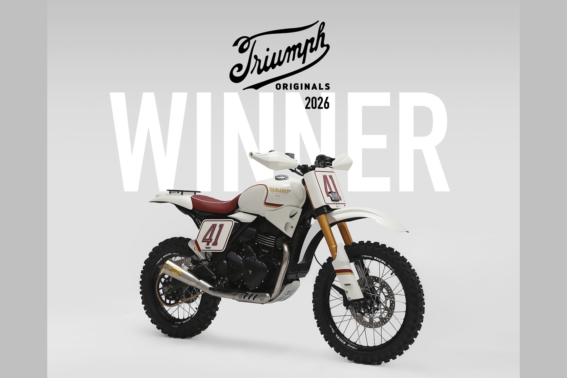 Tamarit Motorcycles se proclama vencedor de Triumph Originals 2026 con “Miura”