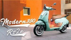 Cyclone RT250E：新型 250 cc 复古踏板车，具有 25 马力和大量设备