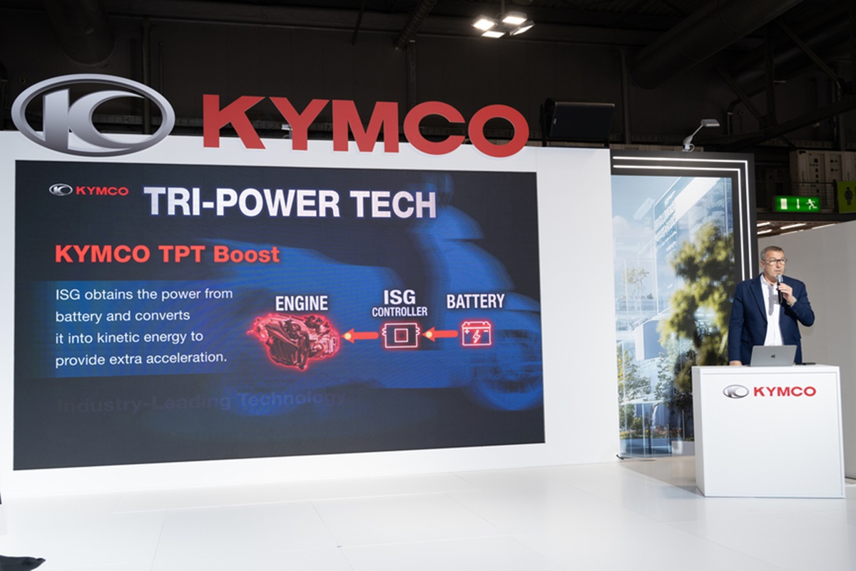 西班牙 KYMCO 加入了带有“Calculo y Reduzco”官方印章的中小企业小团体