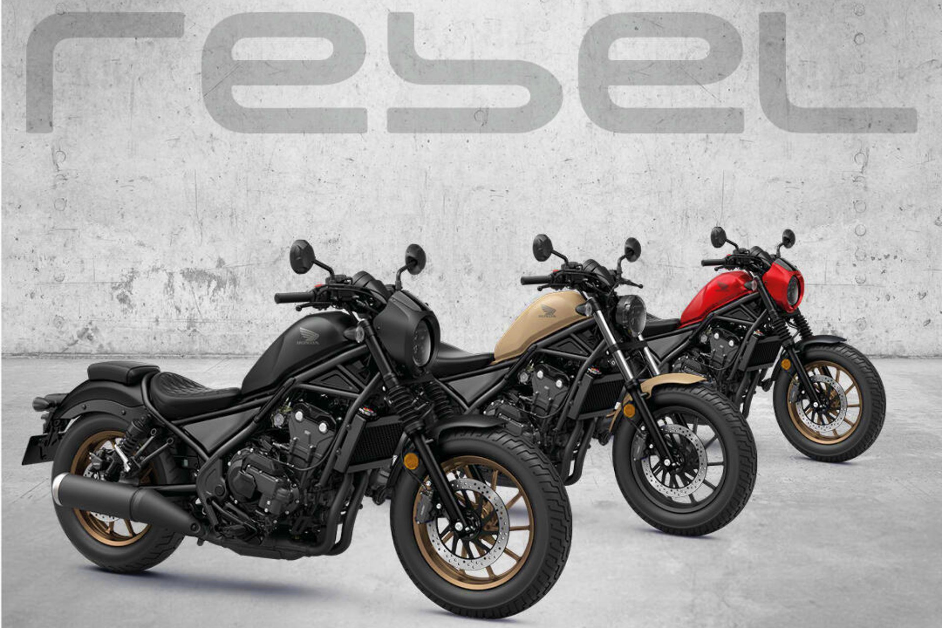 Honda CMX Rebel y Gold Wing 2027