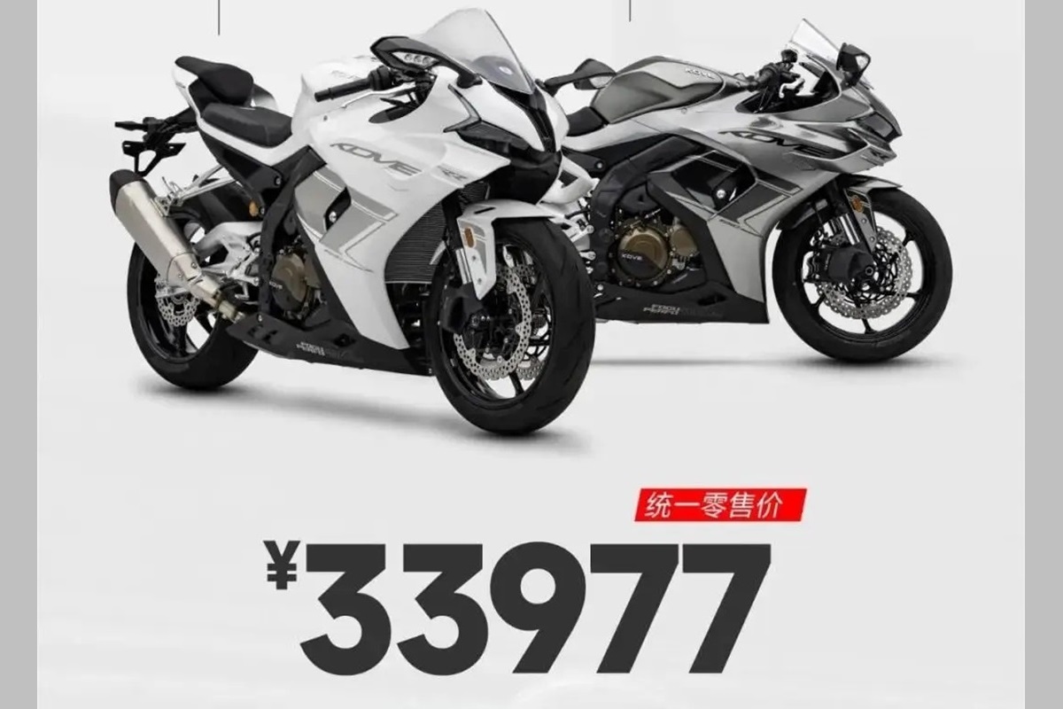 Kove 为他的 650RR 定价:四缸、15,000 rpm、260 km/h
