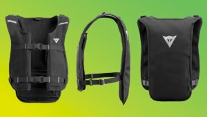 新款Dainese Smart GO气囊，除了轻便，还可以用手机充电