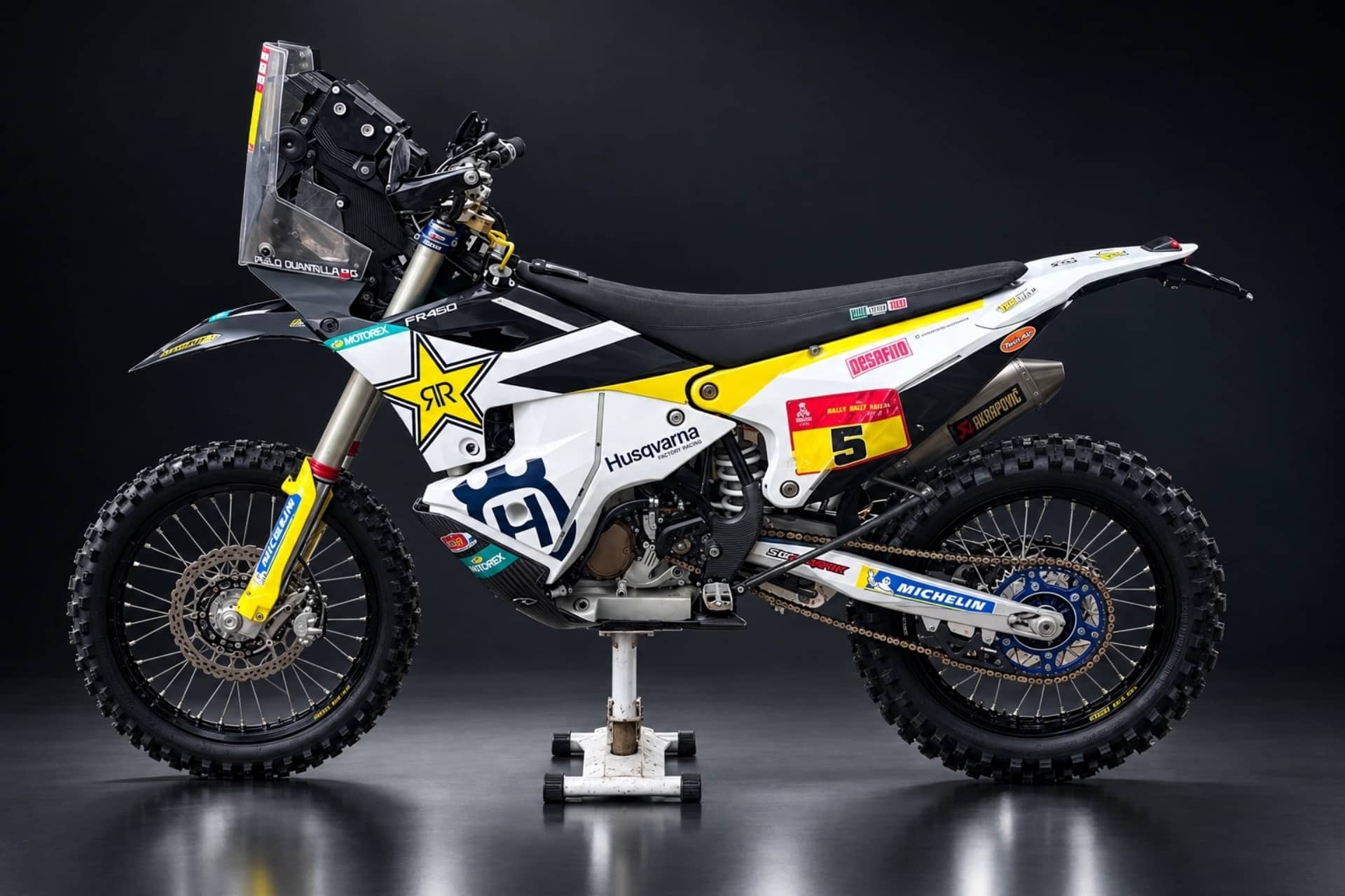来自 Pablo Quintanilla 2020 年达喀尔的 Husqvarna FR 450 Rally Factory