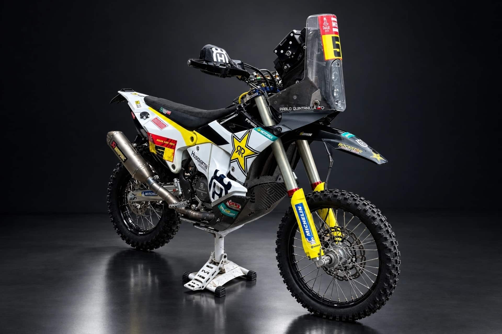 来自 Pablo Quintanilla 2020 年达喀尔的 Husqvarna FR 450 Rally Factory