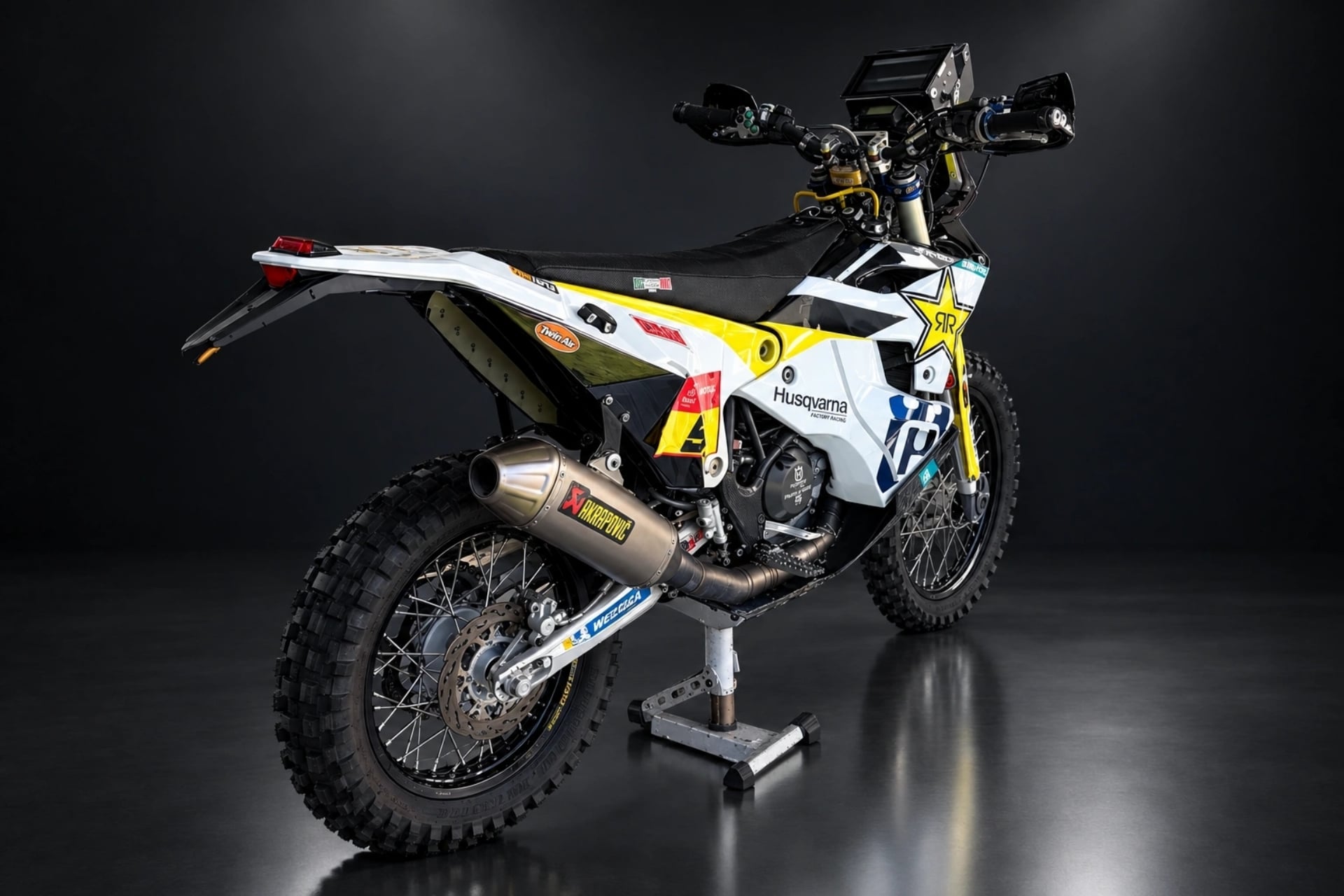 来自 Pablo Quintanilla 2020 年达喀尔的 Husqvarna FR 450 Rally Factory