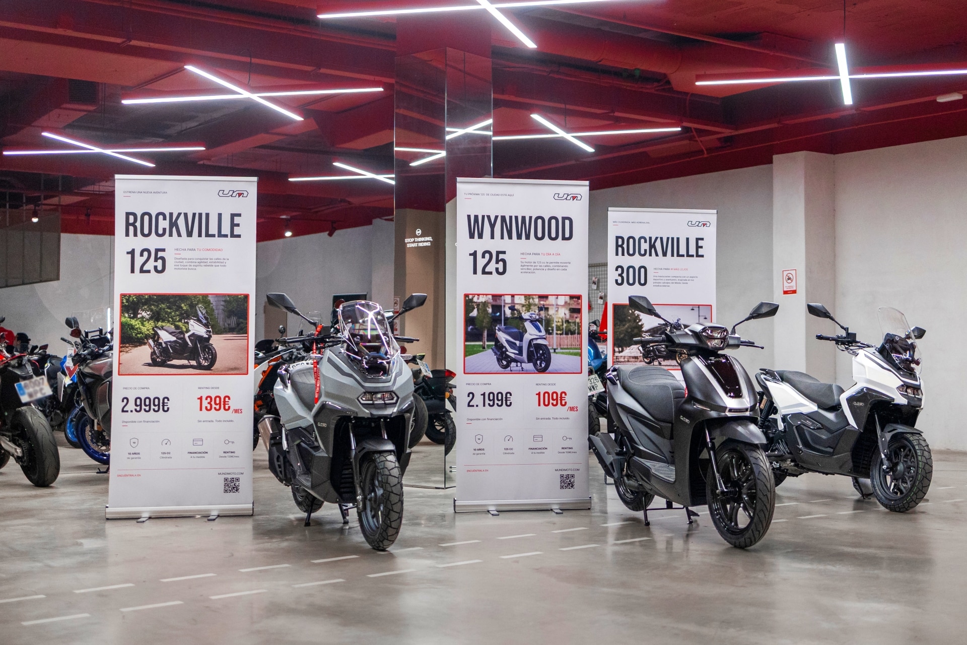 UM 摩托车 Mundimoto 西班牙经销商 2027 年
