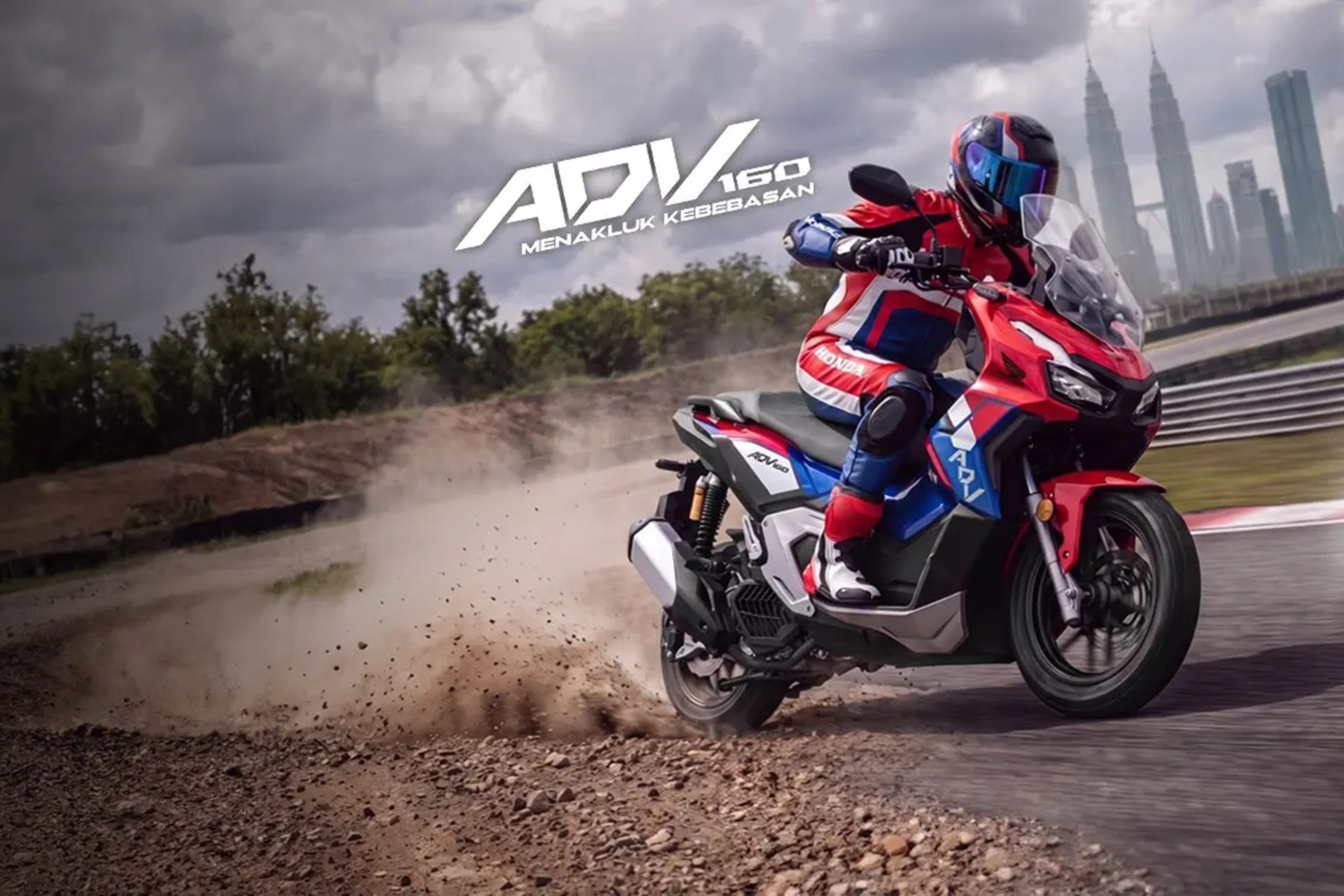 Honda ADV160 Trico Edition:该品牌的马来西亚子公司以战争色彩为模型设计