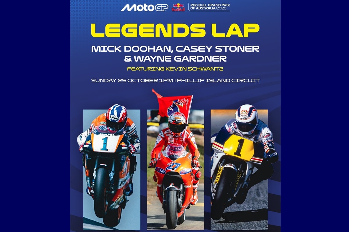 当地 MotoGP 英雄最后一次在菲利普岛重温他们的辉煌岁月